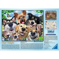 Selfies Dogs' Delight 500pc Jigsaw Puzzle Extra Image 2 Preview